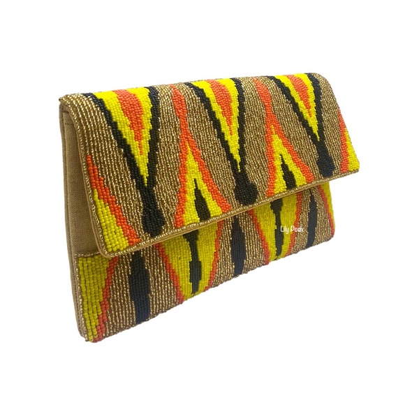 Beaded Crossbody Clutch Bag - Picture 3 of 6